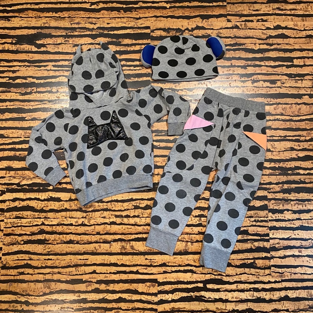 Bang bang Copenhagen polka dot unisex Batman